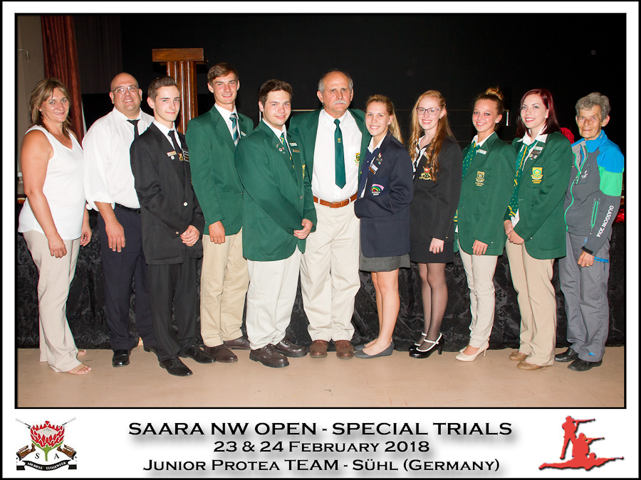 Junior Protea Team 2018